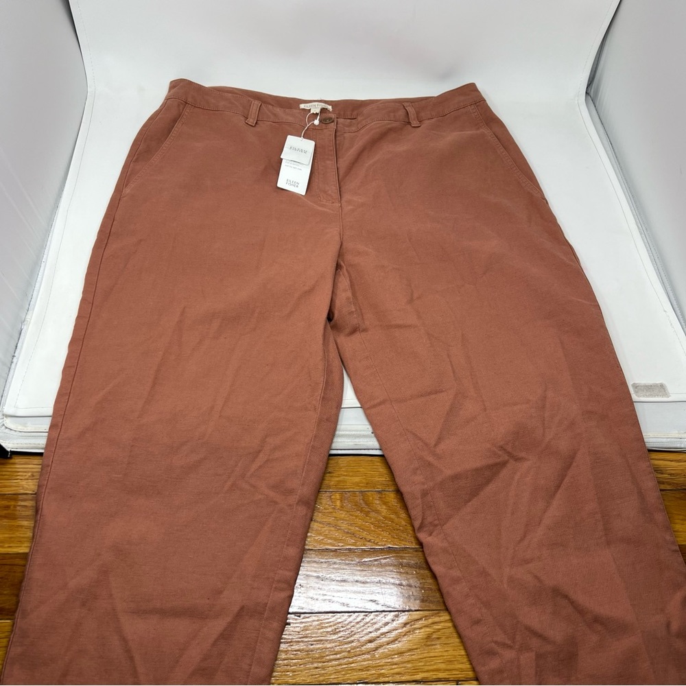 eileen fisher sisuz clay ankle pant size 16 DR - Picture 4 of 7